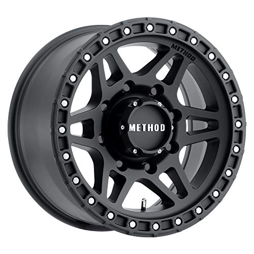 Method Race Wheels 312 Matte Black 18x9" 8x6.5", 18mm offset 5.75" Backspace, MR31289080518 - color: Matte Black, size: 18x9 inches, 8x6.5, 18/5.75"