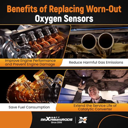 maXpeedingrods 234-9123 234-4445 2PCS Oxygen O2 Sensor for Subaru 2006-2011 - color: 234-9123 / 234-4445