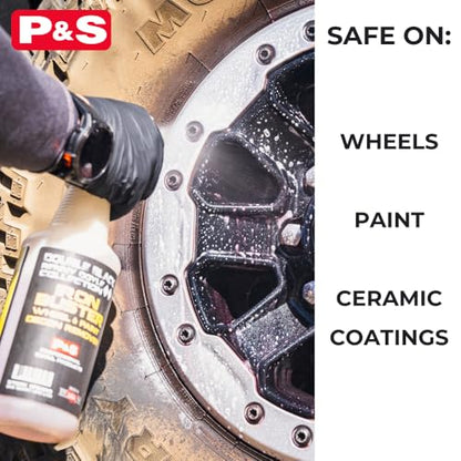P & S Professional Detail Products Iron Buster Wheel & Paint Decon Remover - pH Balanced, Safe on Alloy, Chrome, Steel & Aluminum Wheels - 16 oz Spray - size: 16 Ounce (Pack of 1)