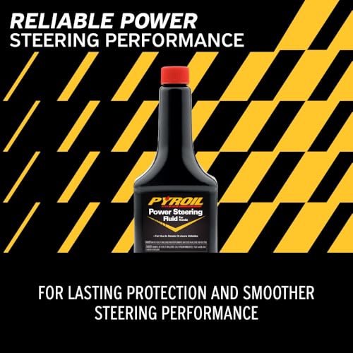 Pyroil Power Steering Fluid, Helps Reduce Whining & Wear, Conditions Seals and Hoses, for Approved Power Steering Systems, 12 FL Oz (Pack of 12) for use in Honda & Acura Vehicles Only