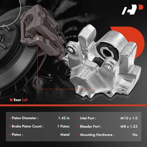 A-Premium Rear Left Driver Disc Brake Caliper - style: Rear Driver