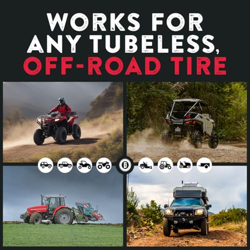 GlueTread Sidewall Tire Repair Kit, External Emergency Tubeless ATV Patch