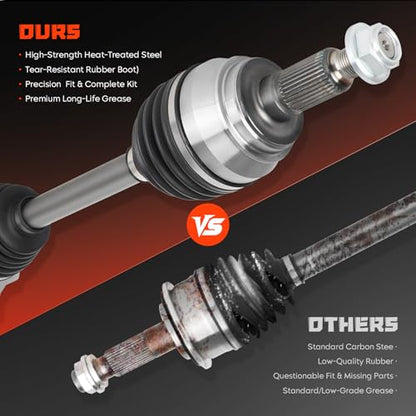 Front Left or Right CV Axle Shaft Assembly AWD 4WD Fits for Chevy Models