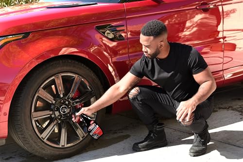 Black Magic 120218 No Scrub All Wheel Cleaner, 23 oz. (Pack of 2) - No Scrubbing Needed, Just Apply, Hose Off and Wipe for Clean Wheels Every Time - size: 23 Fl Oz (Pack of 2), style: No Scrub Cleaner