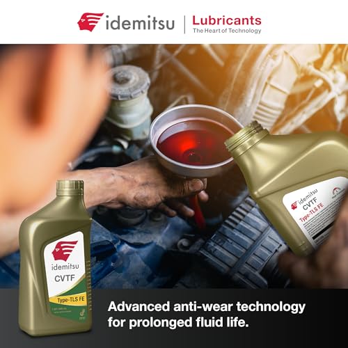 Idemitsu CVT Type TLS FE Transmission Fluid – 1 Qt, 2 Pack - size: 1 Quart, Case of 2