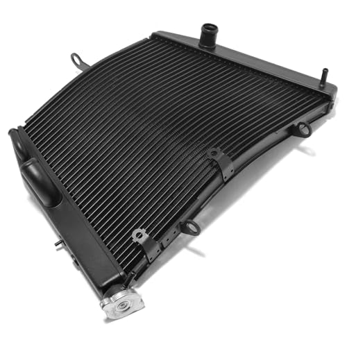 Aluminum Radiator Cooler fit for Suzuki GSXR 600/750 2011-2024 - color: Black