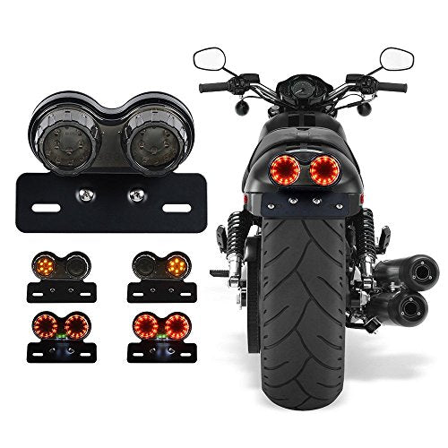Anki HappiGo ANKIA 40-LED 40W Motorcycle Tail Light Integrated Running Lamp