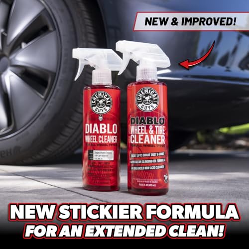 Chemical Guys, Sprayable Diablo Wheel Cleaner for All Rim Finishes, 32 oz - style: Sprayable 32 oz