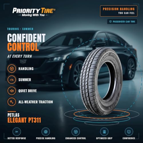 Petlas Elegant PT311 Summer 165/80R15 87T Passenger Tire - size: 165/80R15