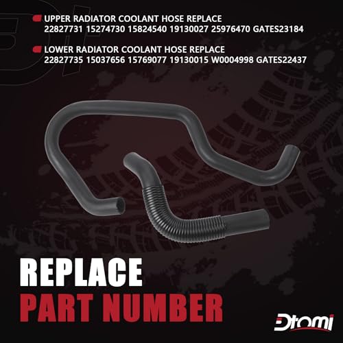 Engine Coolant Water Pipe Kit, Cadillac Escalade