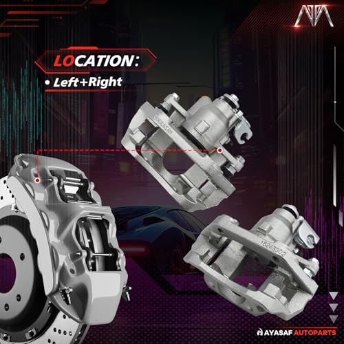 18B5262 18B5263 Rear Left&Right Disc Brake Caliper Assembly Set - color: Rear Left & Right