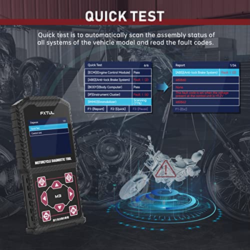 M3-A Motorcycle Diagnostic Tool for Honda Yamaha Kawasaki