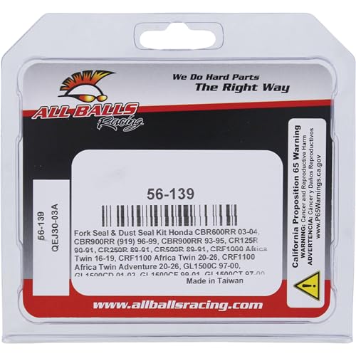 All Balls Racing 56-139 Fork and Dust Seal Kit