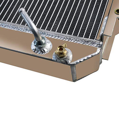 ALLOYWORKS 3 Row All Aluminum Radiator For 1995-2004 Toyota Tacoma 2.4L 2.7L 3.4L L4 V6 AT/MT