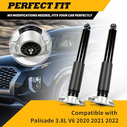 2PCS Rear Shock Absorber Struts Fit Palisade 3.8L V6 20-22
