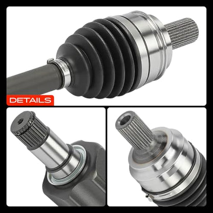 A-Premium Front Right Passenger Side CV Axle Shaft Assembly - style: Front Passenger Side