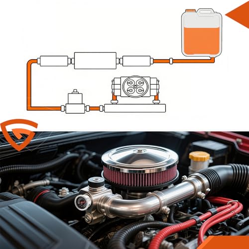 GEARLAST 1-5 PSI Fuel Pressure Regulator Carburetor Carb Fuel Pump Kit