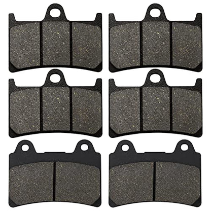 Front and Rear Brake Pads for Yamaha Roadstar 1700 XV1700 2004-2009