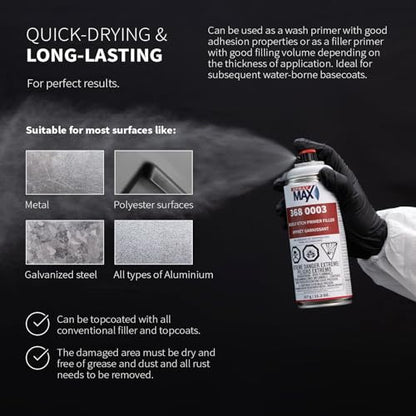 SprayMax 1K Self Etching Primer Filler Light Gray | Self-Etching Primer