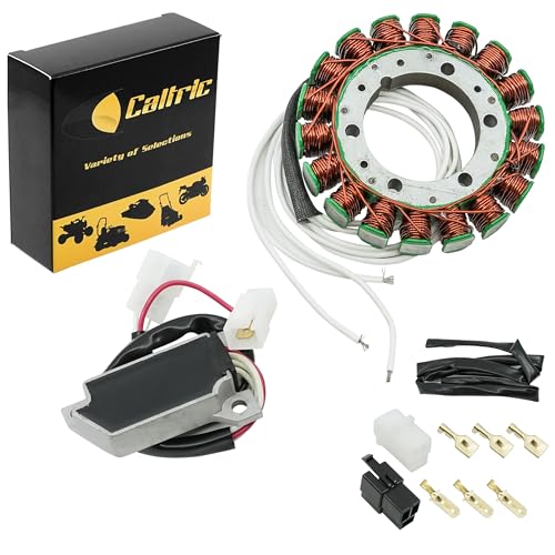 Caltric Stator & Regulator Rectifier Compatible with Yamaha Xv535 Xv-535 Xv 535 Virago 1987-2000 New