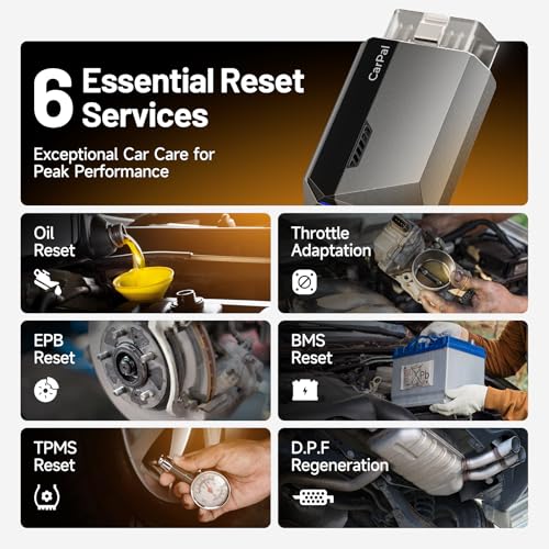TOPDON Carpal OBD2 Scanner Bluetooth - All System Diagnostic Tool with AI