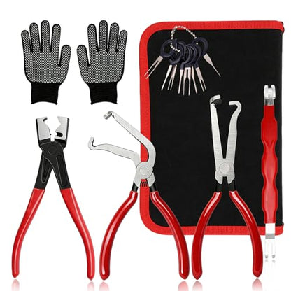 Electrical Disconnect Pliers - Automotive Terminal Connector Removal Tool Kit, Wire Connector Separator Pliers for Car Truck Wiring Harness Repair