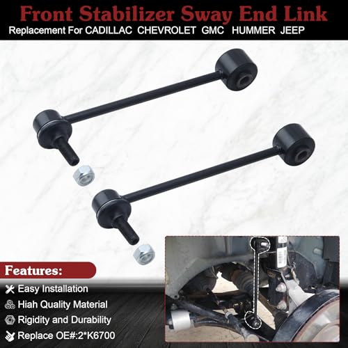 2* K6700 Rear Sway Bar Link - Restore Rear SUV Stability - color: 2*K6700, size: Sway Bar Link