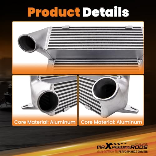 maXpeedingrods Aluminum 7.5'' Intercooler for BMW E90/E91/E92/E93 335i