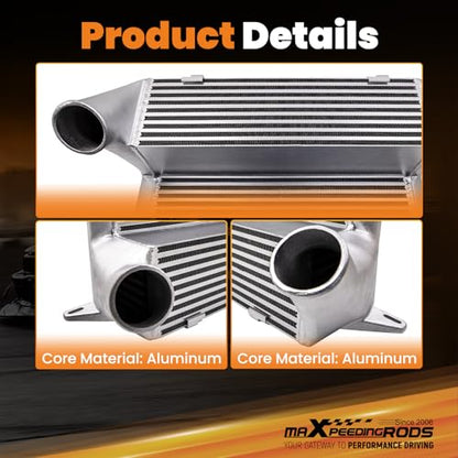 maXpeedingrods Aluminum 7.5'' Intercooler for BMW E90/E91/E92/E93 335i