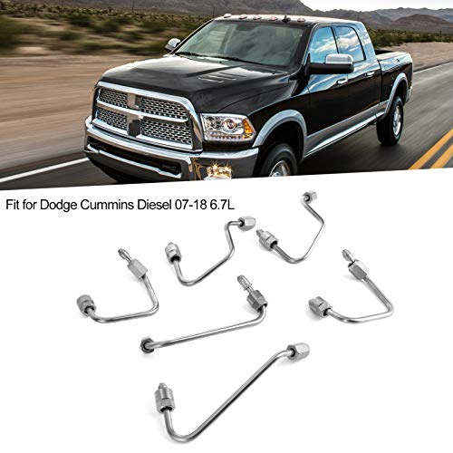 6.7 fuel injector line,Fuel Injector Line,Complete Injector Fuel Line Set Fuel Injector Feed Line Car Replacement Accessory 4935976 4935982 for 2007?2018 6.7L