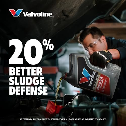 Valvoline MaxLife Extended Protection High Mileage 5W-30 Full Synthetic Motor Oil 1 Quart - size: 1 qt (Pack of 1), style: Premium Full Synthetic High Mileage