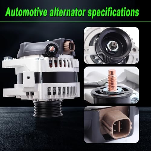 Alternator 100A Fit Toyota 04-06 Camry 04-07 Highlander 2.4L L4 - size: 2004-2006 Camry