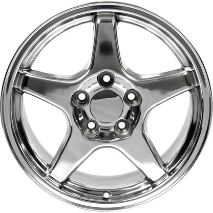 Tires OE Wheels LLC CV01-17095-5475-56P Polished Wheel Painted (17 x 9.5 inches /5 x 120 mm, 56 mm Offset