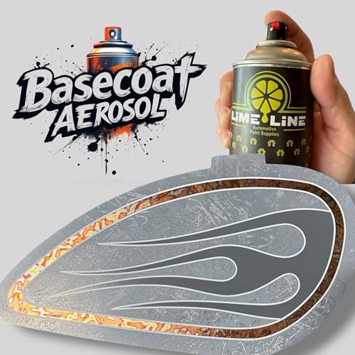 LiME LiNE Premium Automotive Basecoat Aerosol Spray Paint - Fast Drying- Custom Paint, Must Be Clearcoated! (Neon Purple) - color: Neon Purple