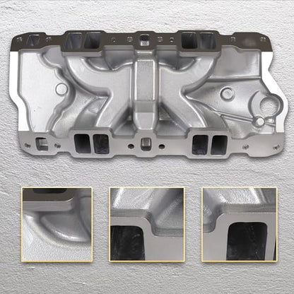 2701 Performance EPS Dual Plane SBC Intake Manifold Polished - size: 2701 Polished