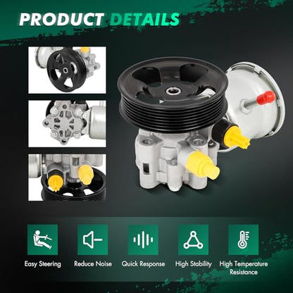 SCITOO Power Steering Pump Compatible with for TOYOTA for TACOMA