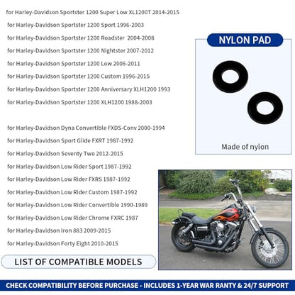 39mm Fork Seals Rebuild Kit For Dyna Wide Glide Sturgis Police Low Rider Sportster 883 1200 Sport Glide Low Rider Iron 883 Forty Eight 1988-2015 OEM#495607