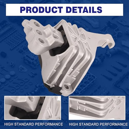 3PC Engine & Trans Mount Set for 2013-16 Dodge Dart 1.4L Turbo - color: For dodge dart 2013-16 1.4L