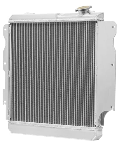Aluminum 2 Row Radiator For 1987-2006 Jeep Wrangler YJ/TJ 2.4L 2.5L 4.0L 4.2L - size: 2-Row Aluminum