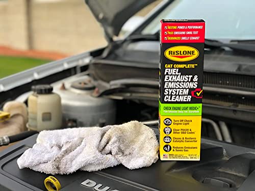 Rislone 4720 Cat Complete Fuel, Exhaust, Emissions System Cleaner, 1-Pack - style: 1-pack