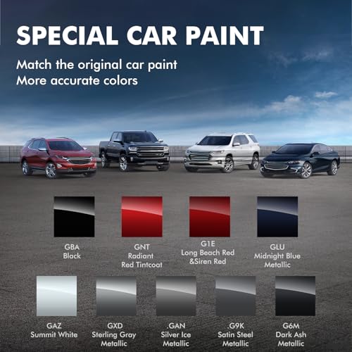 GNT/WA170H Radiant Red Touch Up Paint Compatible with Chevrolet - color: Radiant Red (GNT/WA170H)