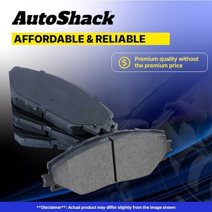 AutoShack Front Ceramic Brake Pads, 4pcs