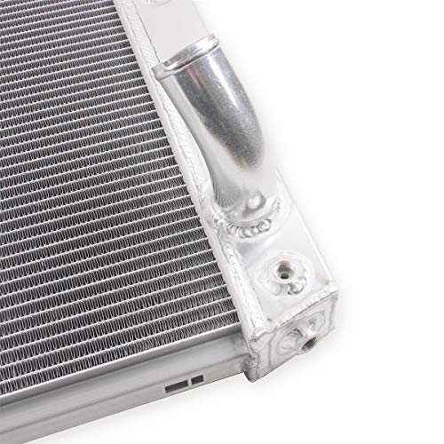 OHOB-COOL 3 Row Aluminum Radiator Replacement For 1973-1976 1974 1975 Chevy Corvette 5.7L 7.4L V8 - size: 73-76 chevy
