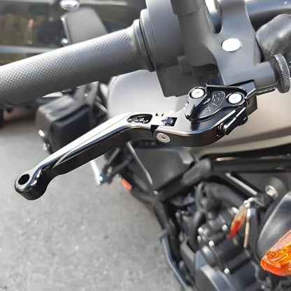 for Rebel 500 300 CMX300 CMX500 Motorcycle Clutch Brake Levers Adjustable CNC Handlebars Brake and Clutch Levers Compatible with 2016-2024 Models (Black-Rebel) - color: Black-Rebel