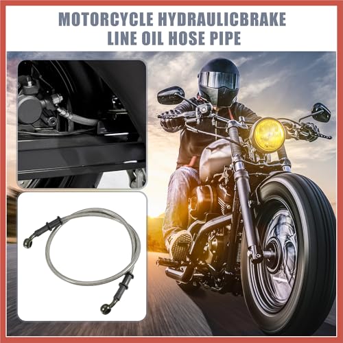 ACROPIX 80cm Motorcycle Hydraulic Brake or Clutch Line Hose Universal