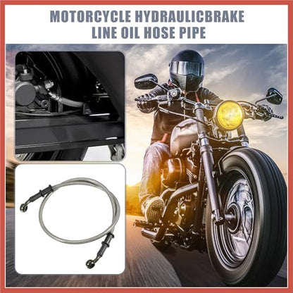ACROPIX 80cm Motorcycle Hydraulic Brake or Clutch Line Hose Universal