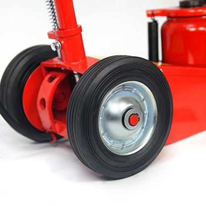 Stark USA Heavy Duty 35-Ton Air Hydraulic Floor Jack for Trucks (70,000lbs) Capacity Service Floor Jack Repair Lifting Tool Shop Air Lift Truck - size: 35 Tons