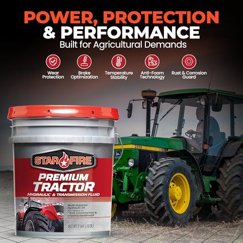 STARFIRE Premium Tractor Hydraulic & Transmission Fluid – 5 Gallon Pail