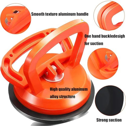 Car Dent Puller Repair Kit,Powerful Car Suction Cup Dent Puller Kit Handle Lifter,Car Dent Removal Kit,Car Dent Remover Tools for Auto Body Dents Remove,Glass,Screen,Tiles Lifting Objects Moving (B) - color: B