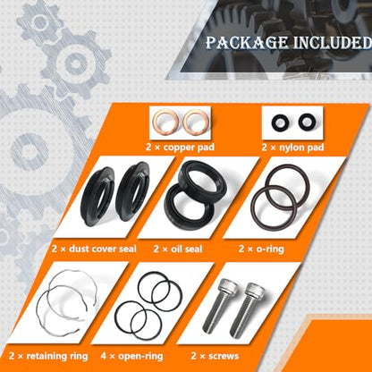 39mm Fork Seals Kit for Harley Sportster 88-15 & Dyna 91-05 495607